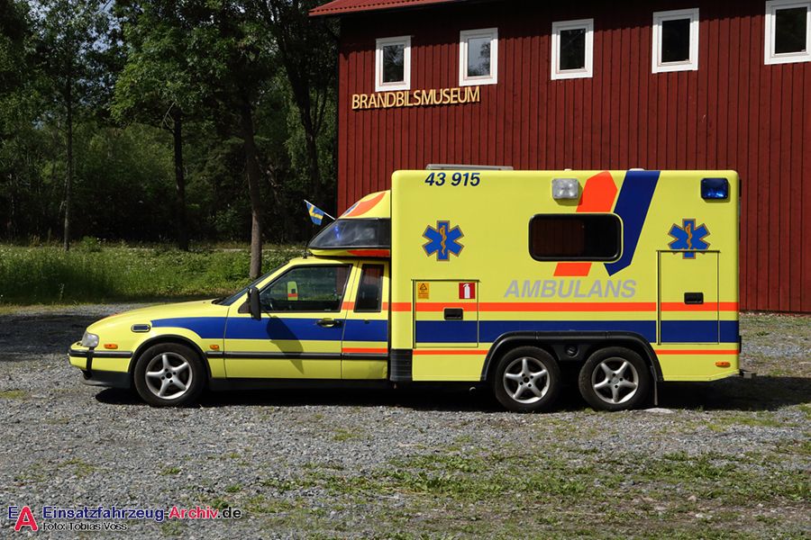 Saab WIMAN 9000 - Ambulans