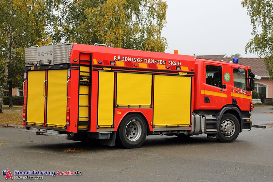 Brandstation Mariannelund - 2 43-6610 - Släck-/Räddningsbil