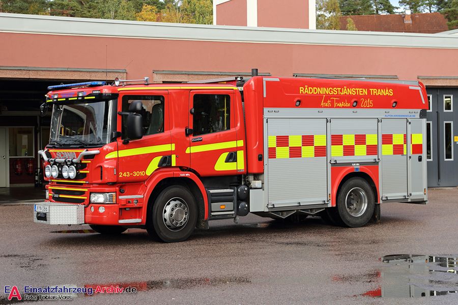 Brandstation Tranås - 2 43-3010 - Släck-/Räddningsbil